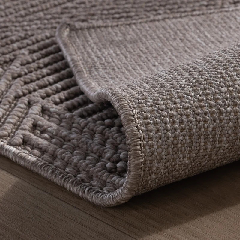 Teppich Läufer - Hidde 3D Maze Taupe