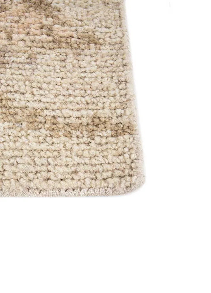 Wollteppich - 240 x 300 cm - beige