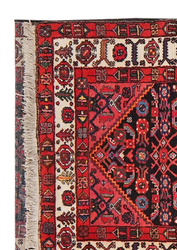 Farahan · Handgeknüpft – Blau, 509x108 cm
