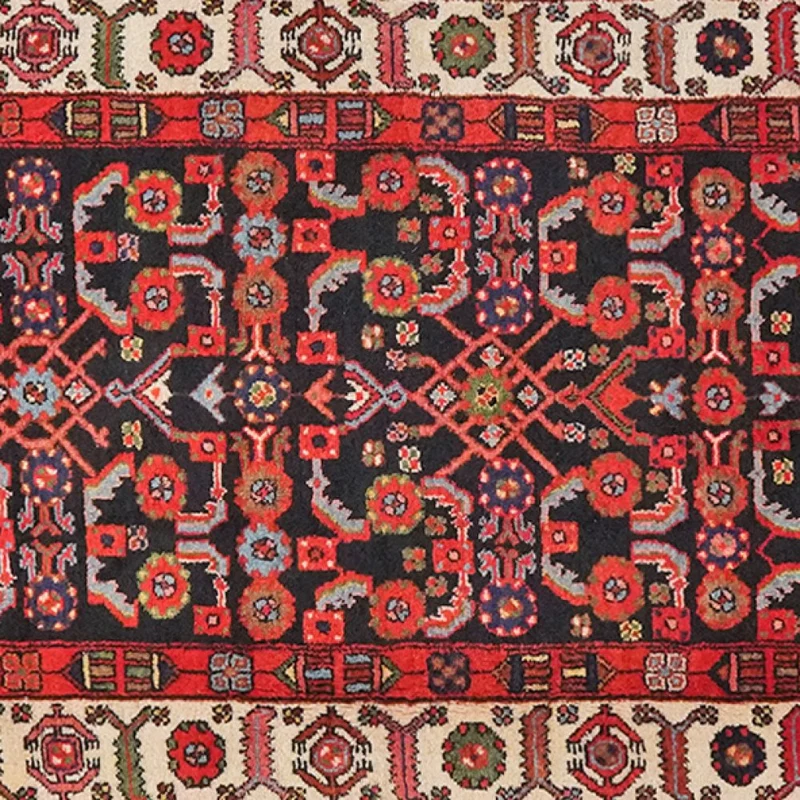 Farahan · Handgeknüpft – Blau, 509x108 cm
