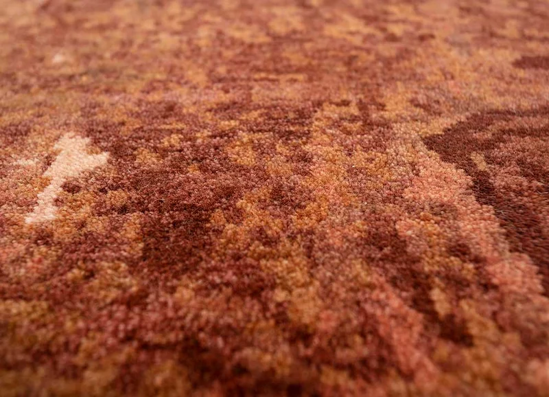Wollteppich - 150 x 240 cm - orange