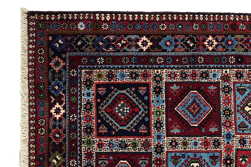 Yalameh · Handgeknüpft – Bunt, 197x203 cm