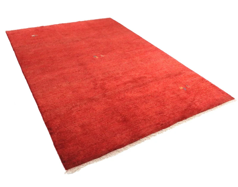 Gabbeh · Handgeknüpft – Rot, 249x177 cm