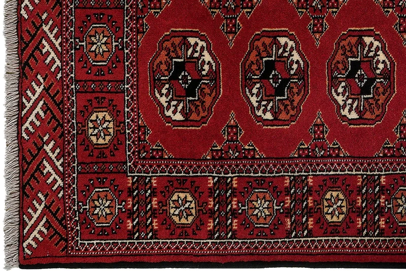 Turkman · Handgeknüpft – Rot, 146x103 cm