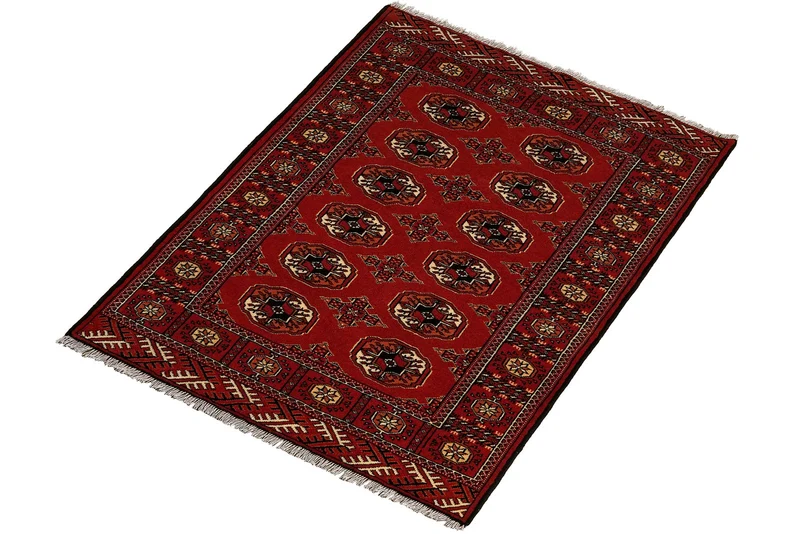 Turkman · Handgeknüpft – Rot, 146x103 cm