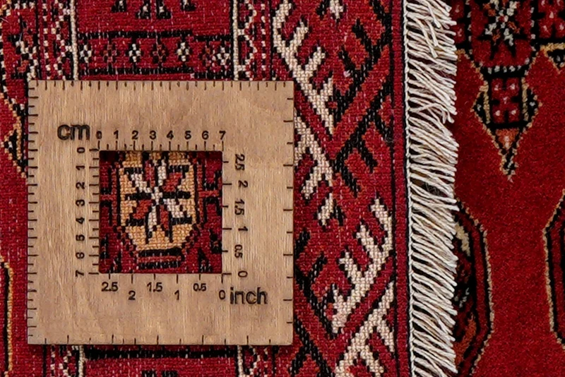 Turkman · Handgeknüpft – Rot, 146x103 cm