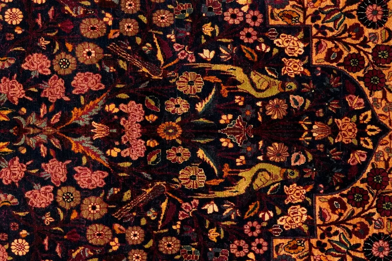 Teheran · Handgeknüpft – Blau, 218x143 cm