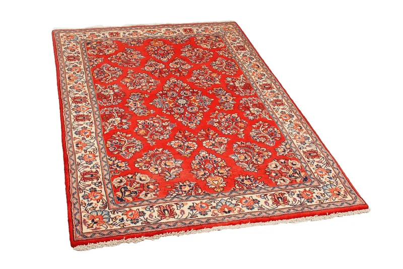 Sarough · Handgeknüpft – Rot, 151x104 cm