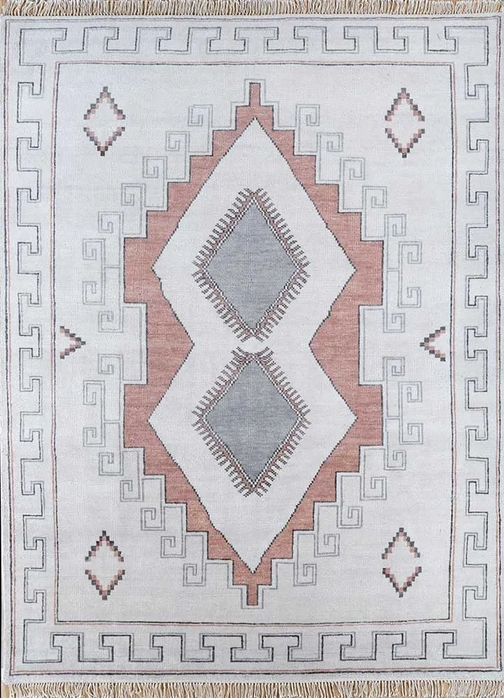 Wollteppich - 270 x 360 cm - creme