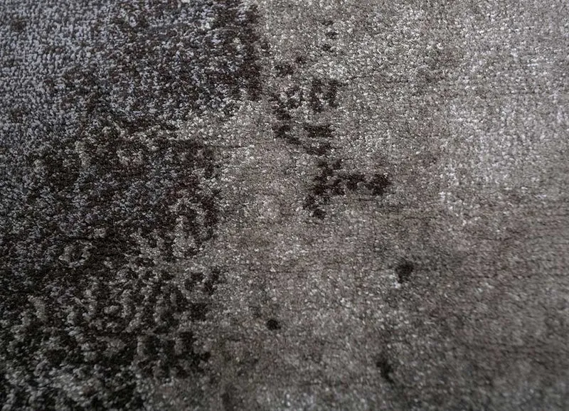 Wollteppich - 150 x 240 cm - hellgrau