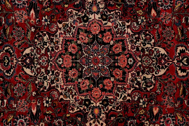 Bakhtiar · Handgeknüpft – Rot, 226x144 cm