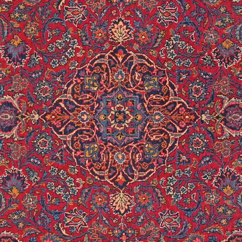 Ghazvin · Handgeknüpft – Rot, 198x130 cm