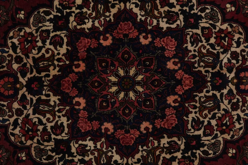 Bakhtiar · Handgeknüpft – Rot, 302x207 cm
