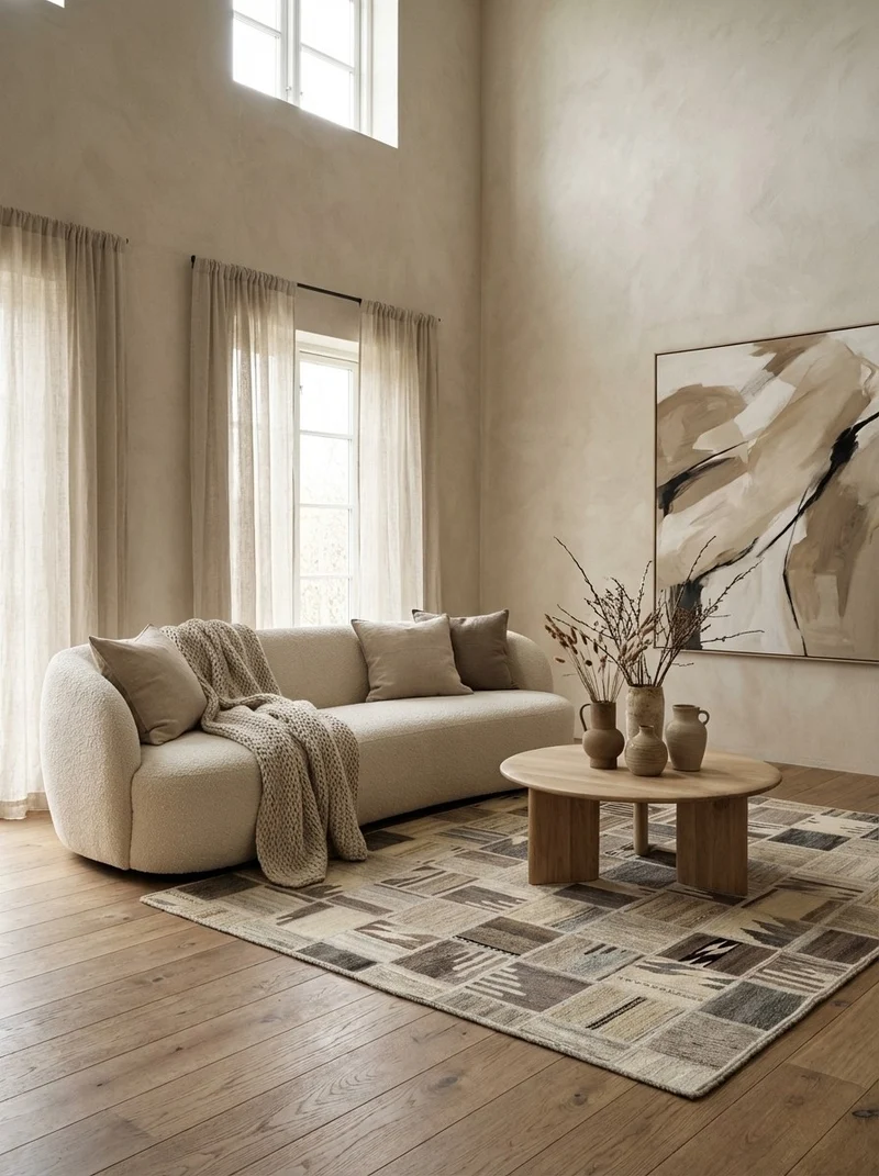 Kelim Tekkeh · Handgewebt – Beige, 200x150 cm