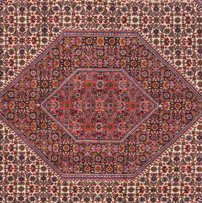 Bidjar Bookan · Handgeknüpft – Beige, 235x146 cm