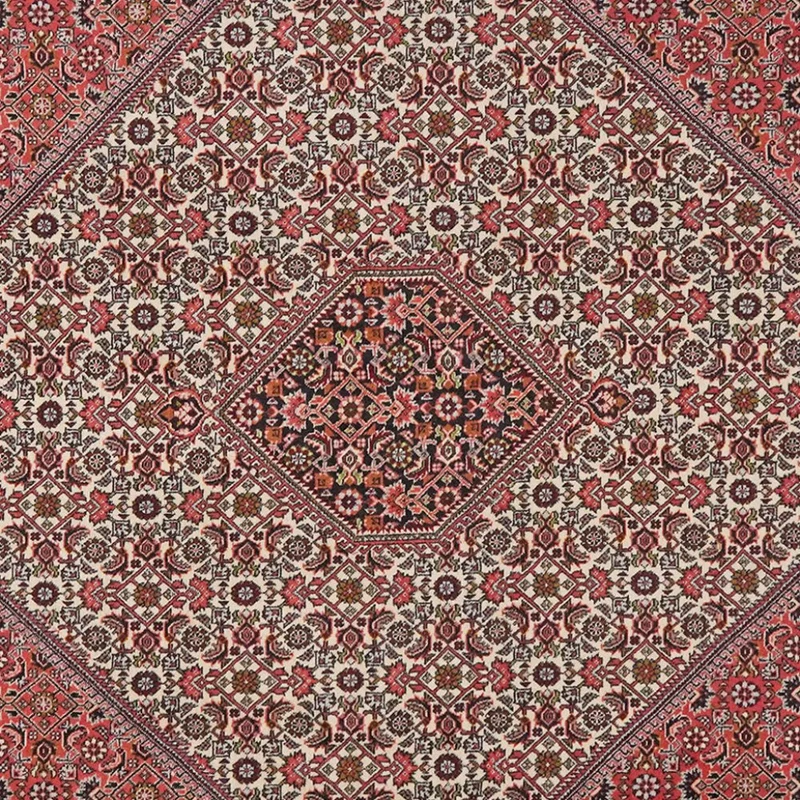 Bidjar Zandjan · Handgeknüpft – Beige, 197x202 cm