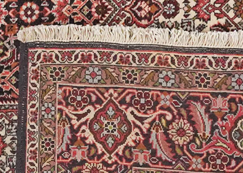 Bidjar Zandjan · Handgeknüpft – Beige, 197x202 cm