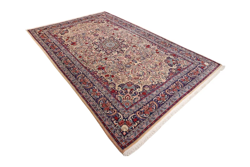 Bidjar · Handgeknüpft – Beige, 326x208 cm