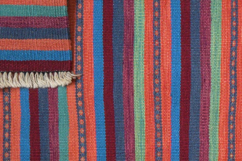 Kelim Gashgai · Handgewebt – Bunt, 191x62 cm
