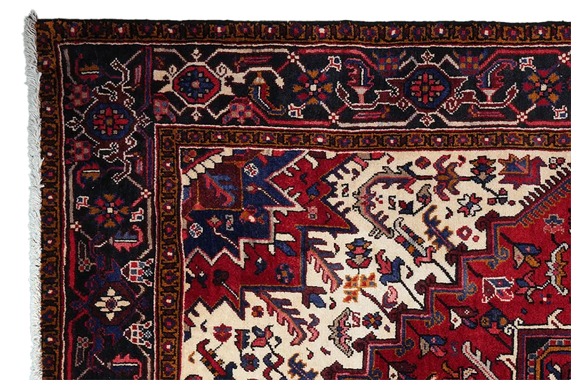 Mehrewan · Handgeknüpft – Rot, 298x208 cm
