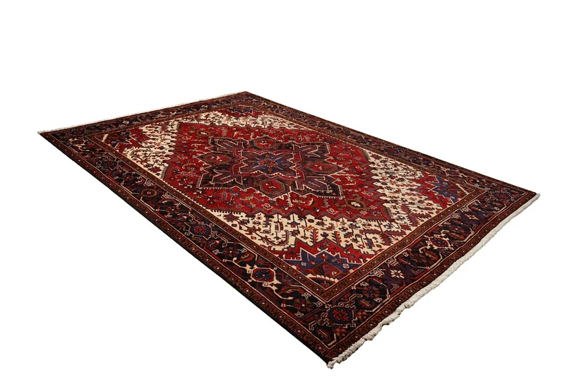Mehrewan · Handgeknüpft – Rot, 298x208 cm
