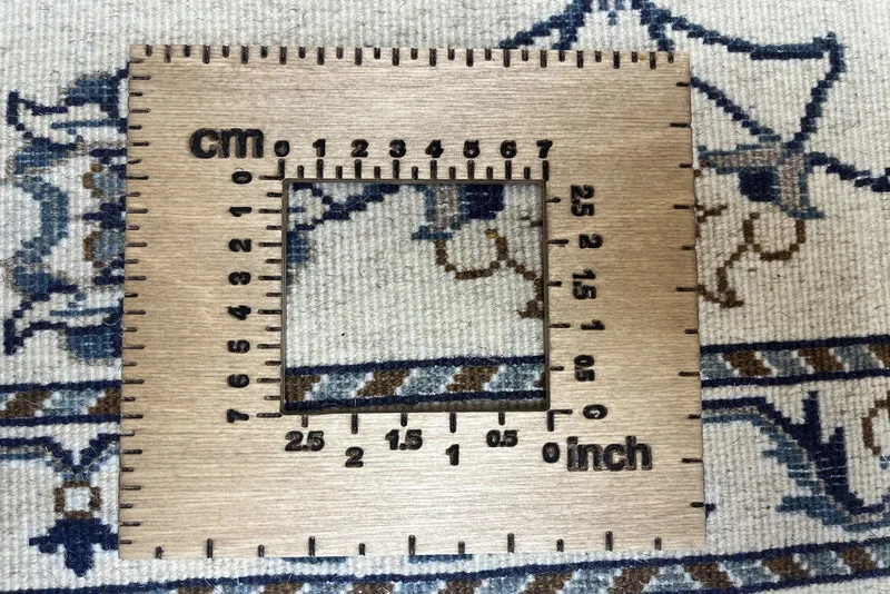 Nain 12La · Handgeknüpft – Beige, 138x70 cm