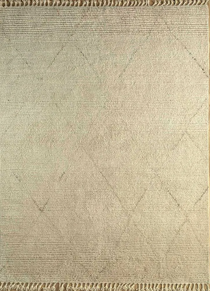 Wollteppich - 300 x 420 cm - creme