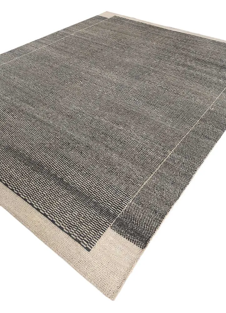 Wollteppich - 260 x 340 cm - grau
