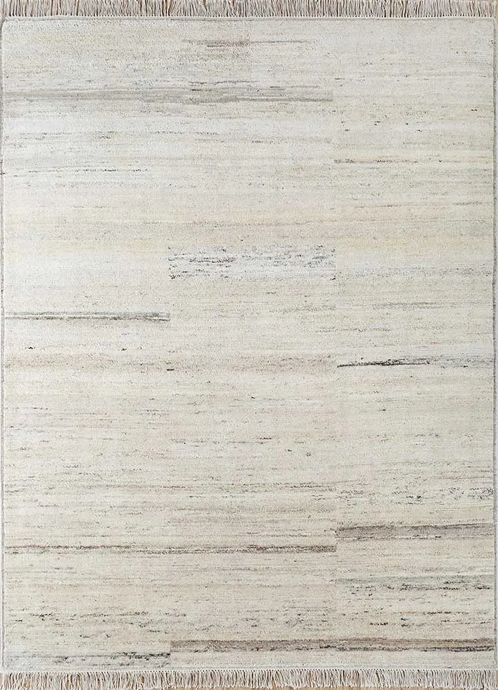 Wollteppich - 240 x 300 cm - creme