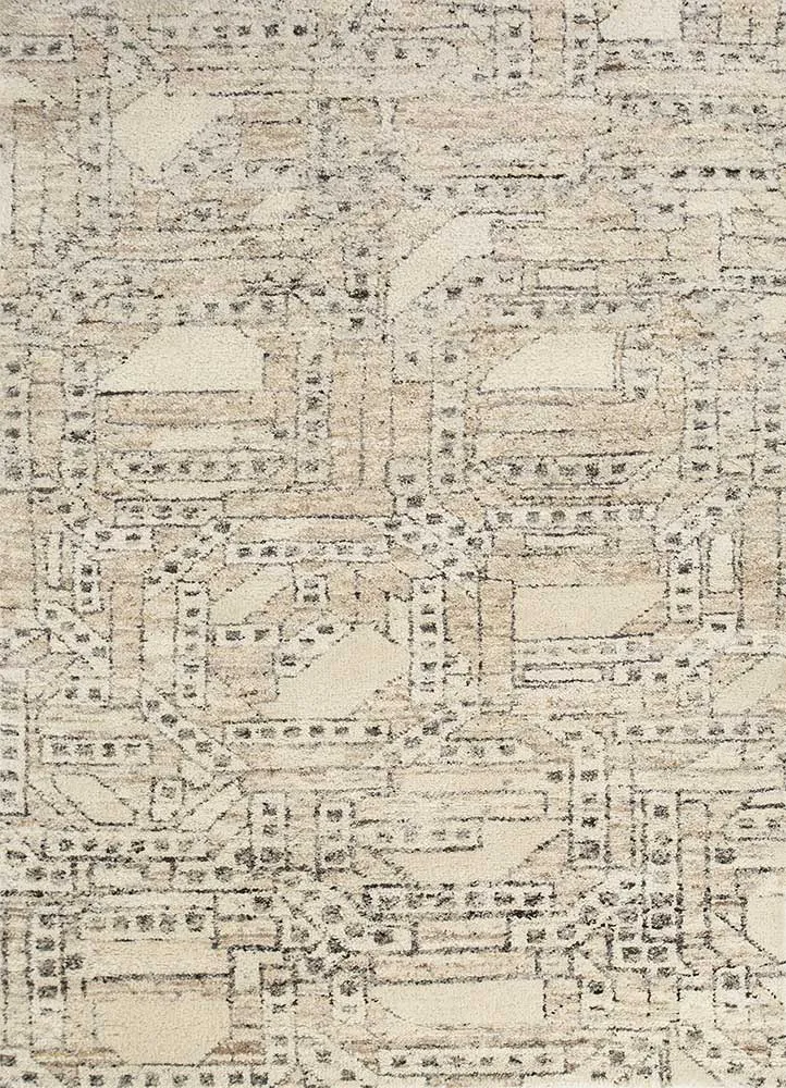 Wollteppich - 150 x 240 cm - creme