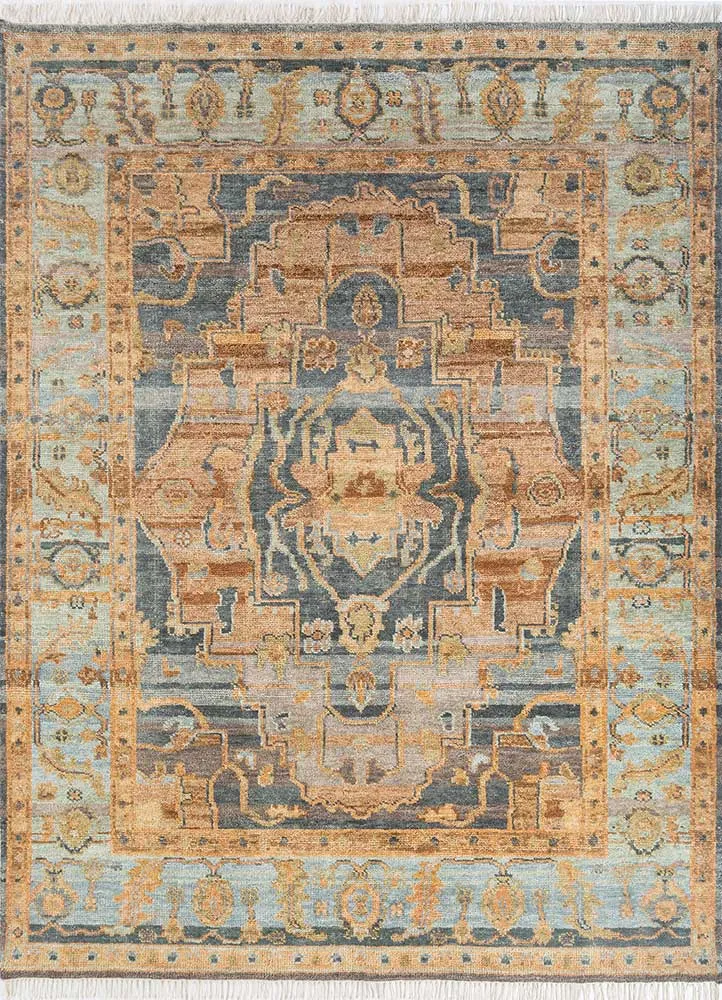 Wollteppich - 240 x 300 cm - mehrfarbig