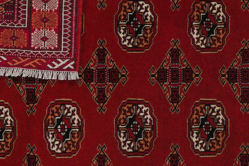 Turkman · Handgeknüpft – Rot, 147x99 cm
