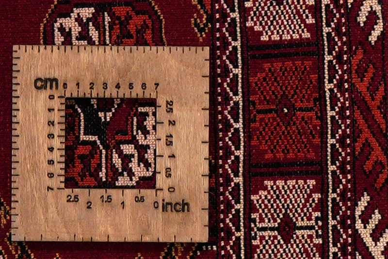 Turkman · Handgeknüpft – Rot, 147x99 cm