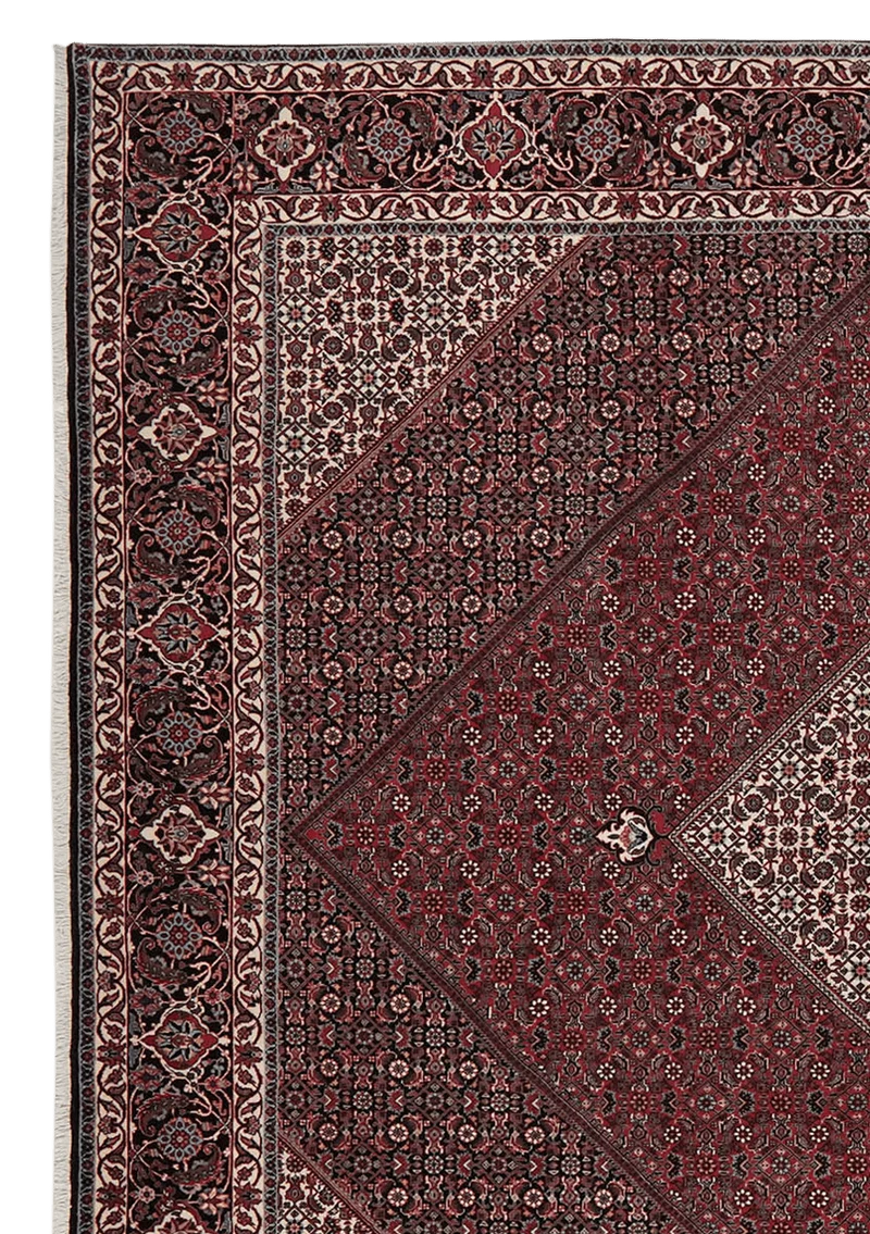Bidjar Bookan · Handgeknüpft – Rot, 352x256 cm