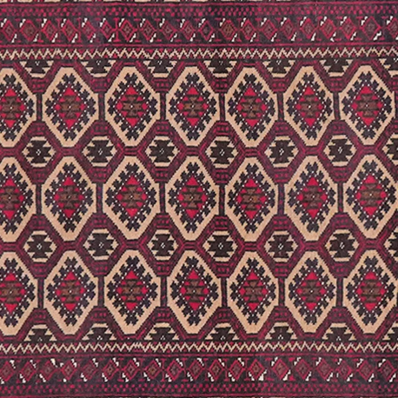 Belutch · Handgeknüpft – Beige, 182x88 cm