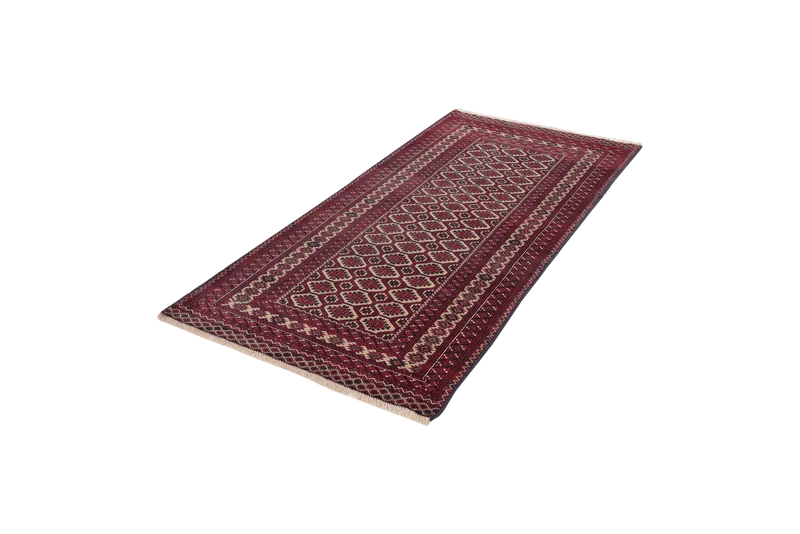 Belutch · Handgeknüpft – Beige, 182x88 cm