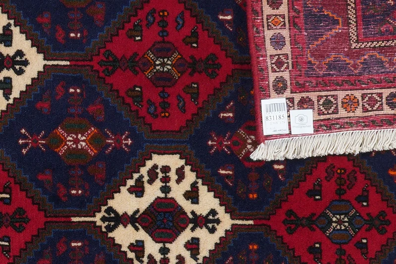 Afshar · Handgeknüpft – Blau, 239x174 cm