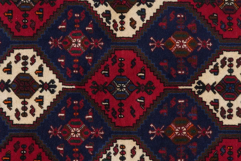 Afshar · Handgeknüpft – Blau, 239x174 cm