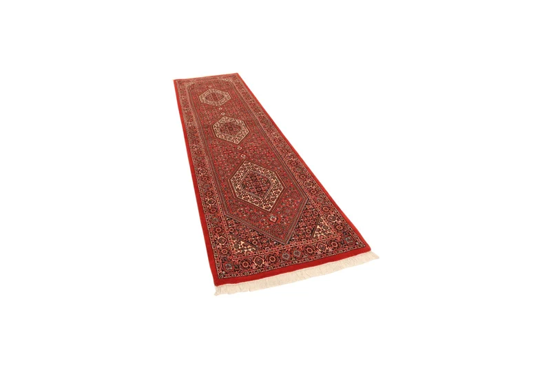 Bidjar Bookan · Handgeknüpft – Rot, 244x78 cm