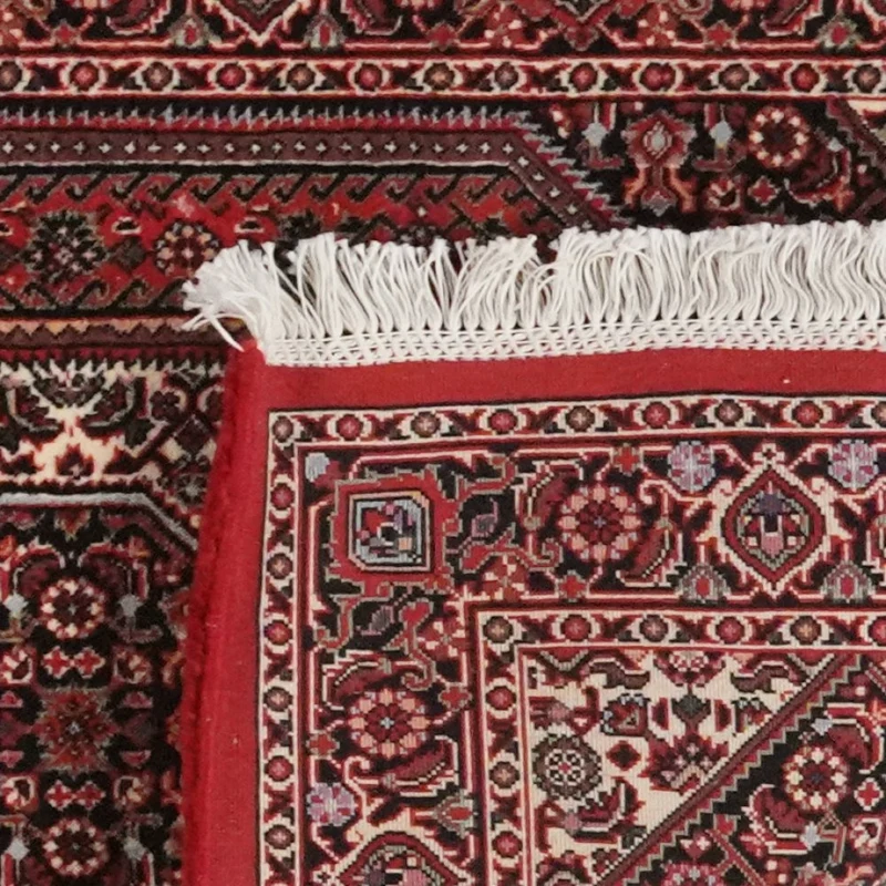 Bidjar Bookan · Handgeknüpft – Rot, 244x78 cm