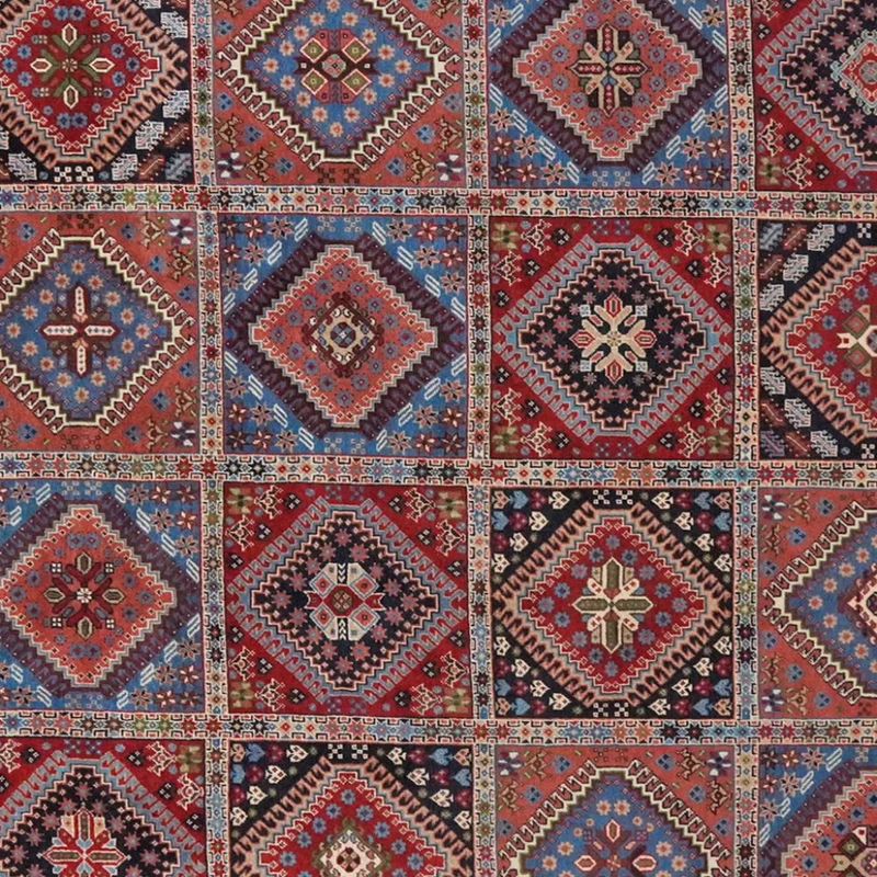 Yalameh · Handgeknüpft – Bunt, 340x252 cm