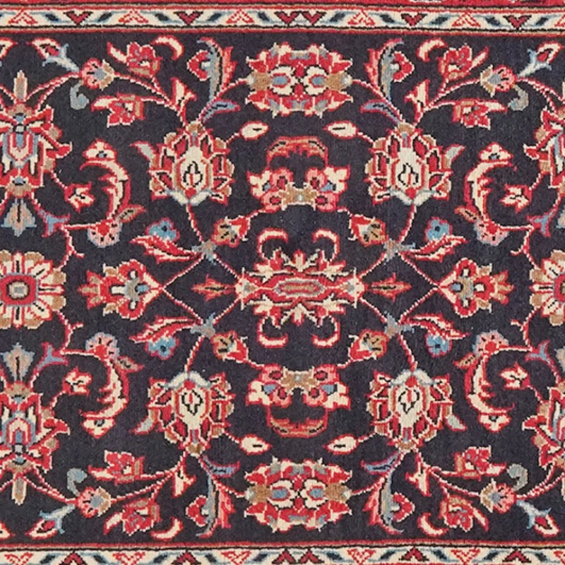 Ardakan · Handgeknüpft – Blau, 212x80 cm