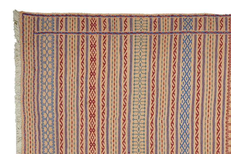 Kelim Kordi · Handgewebt – Beige, 244x170 cm