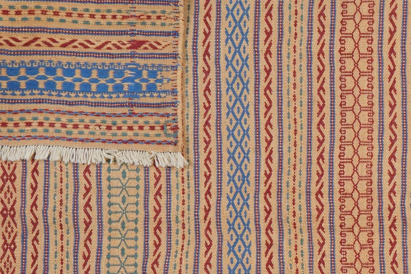 Kelim Kordi · Handgewebt – Beige, 244x170 cm