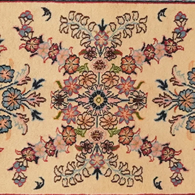 Sarough · Handgeknüpft – Beige, 295x67 cm