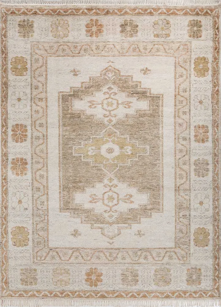 Wollteppich - 240 x 300 cm - creme