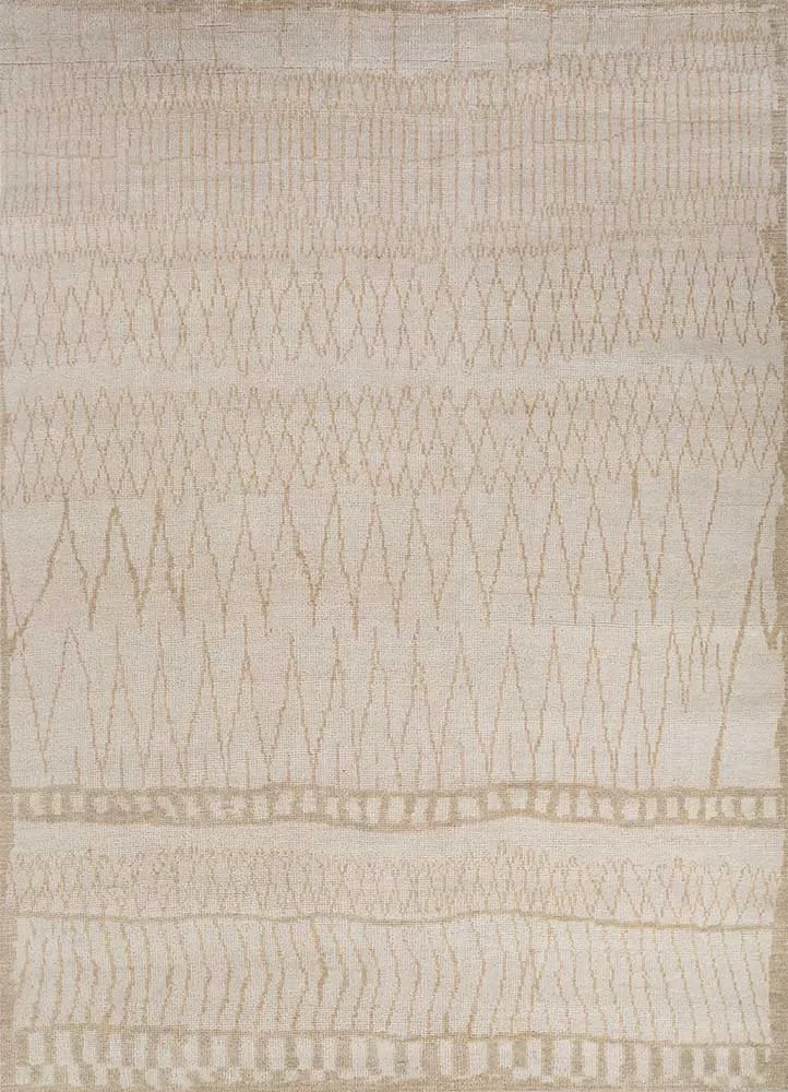 Wollteppich - 240 x 300 cm - creme