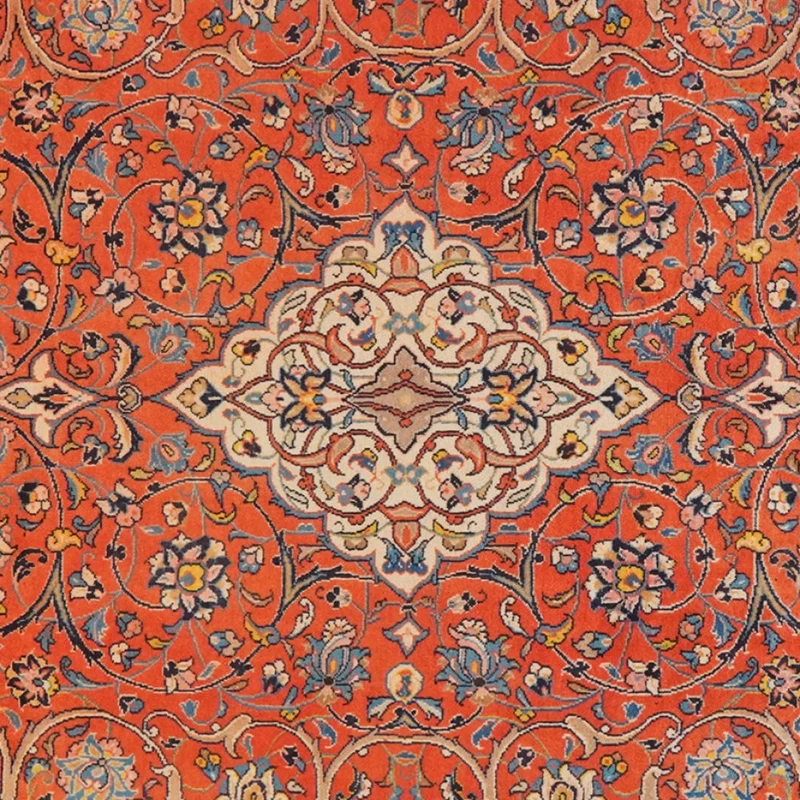 Sarough · Handgeknüpft – Rot, 301x201 cm
