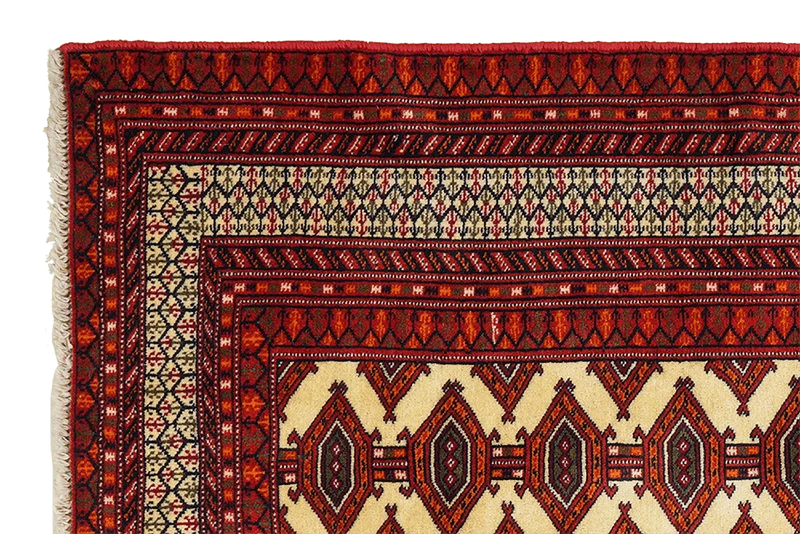 Turkman · Handgeknüpft – Beige, 177x127 cm