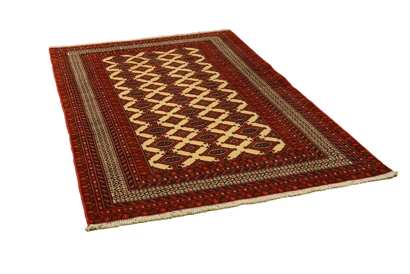 Turkman · Handgeknüpft – Beige, 177x127 cm